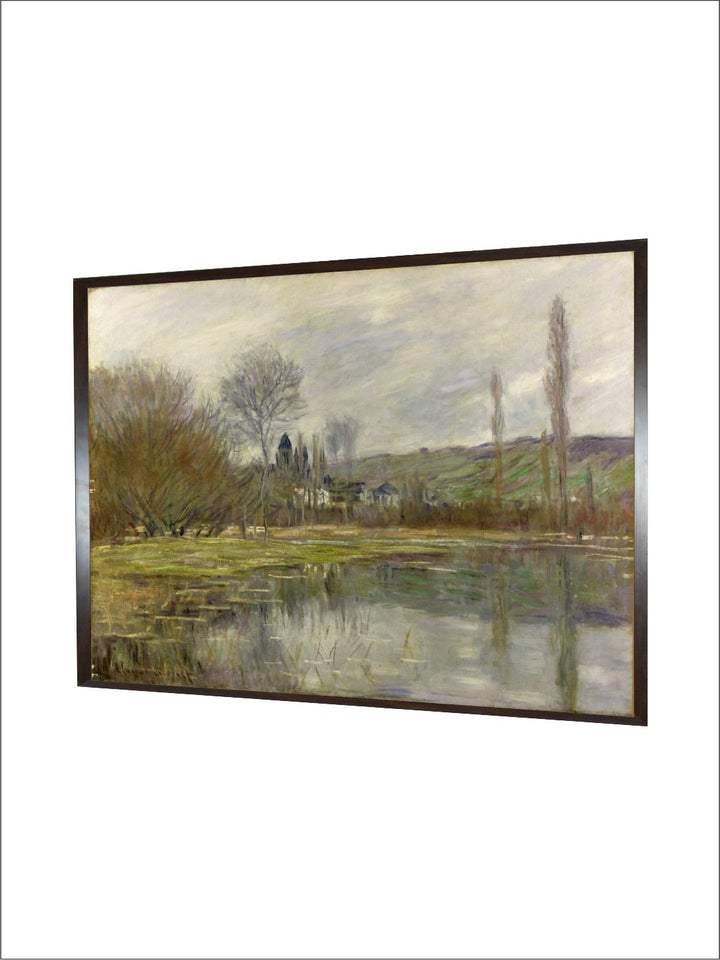 "Green Grey Landscape Painting Wall Art''