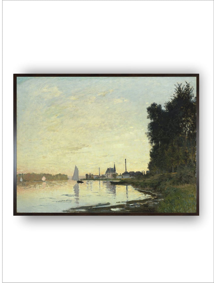 "Beige  Green Painting Wall Art''