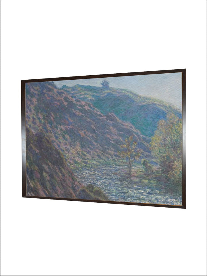 "Blue  Black Painting Framed Wall Art''