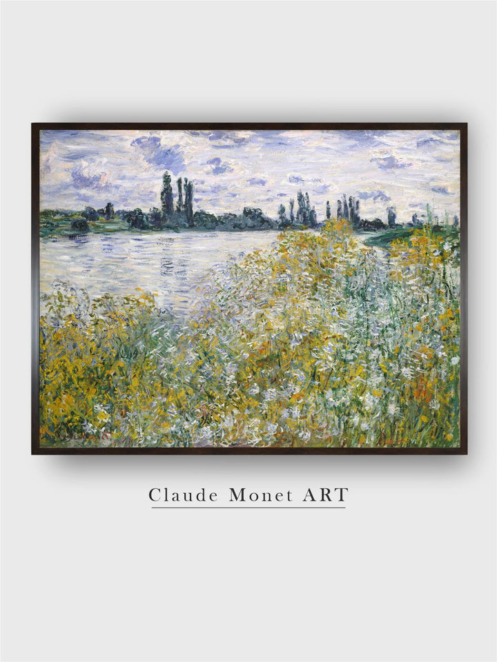 "Green & Blue Painted Framed Wall Art''