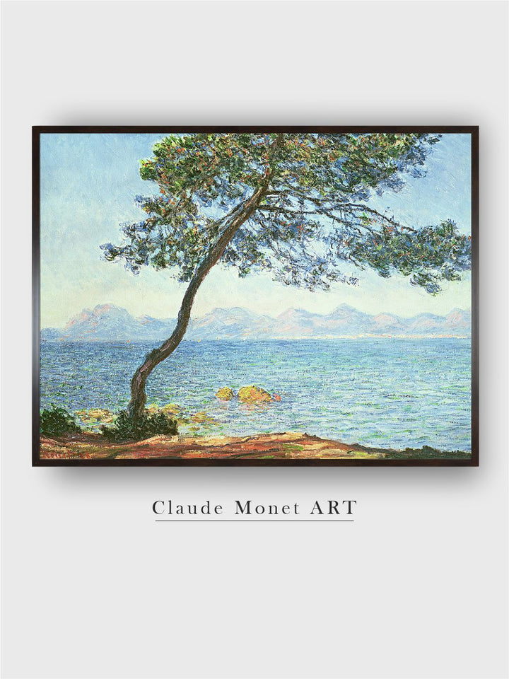 "Blue  Green Abstract Framed Wall Art''