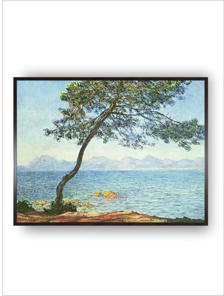 "Blue  Green Abstract Framed Wall Art''