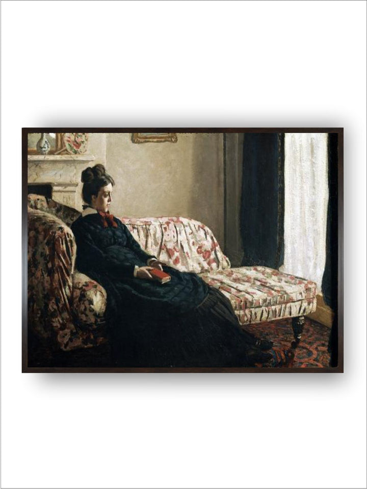 "Brown  Black Painting Framed Wall Art''