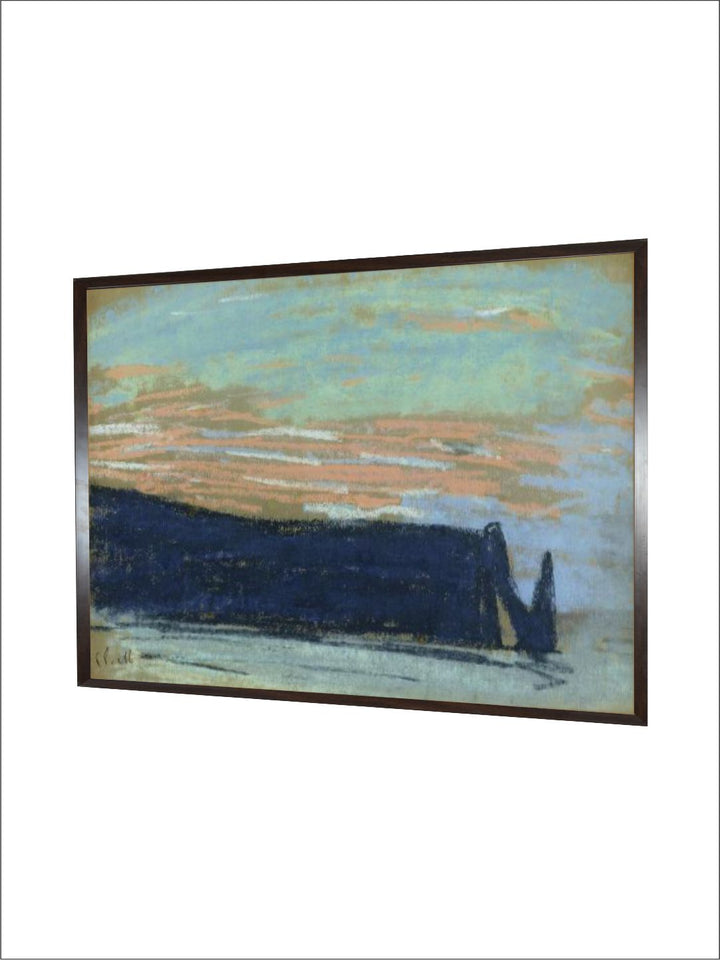 "Green  Black Wooden Rectangular Painting Wall Art''