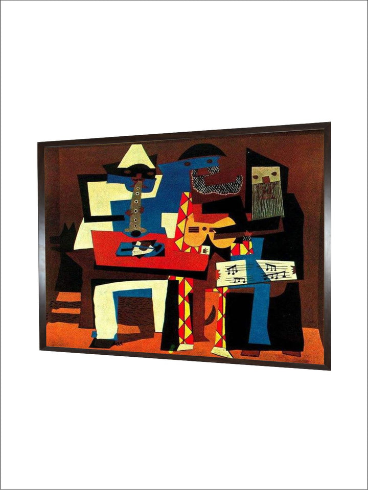 Three Musicians by Pablo Picasso