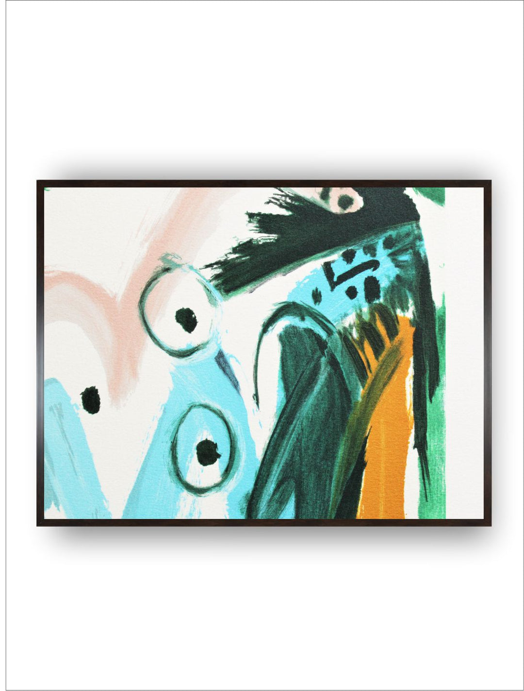 Ne Allongee et Tete d'Homme de Profil by Pablo Picasso
