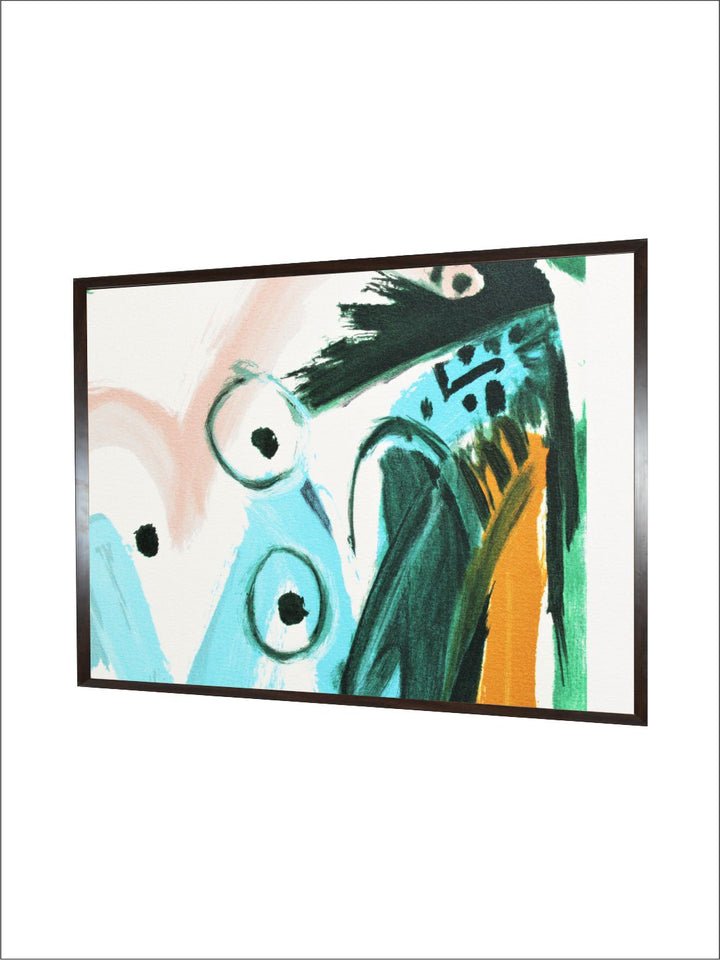 Ne Allongee et Tete d'Homme de Profil by Pablo Picasso