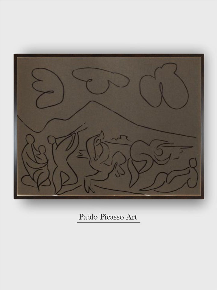 Bacchanale by Pablo Picasso