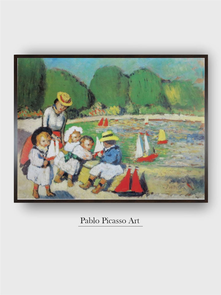 Les Tuileries by Pablo Picasso