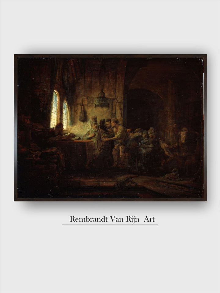 "Black  Brown Wooden Painting Wall Art''