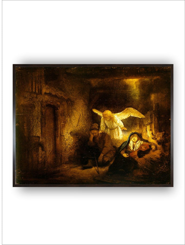"Black  Yellow The Dream of Joseph Wooden Painting Wall Art''
