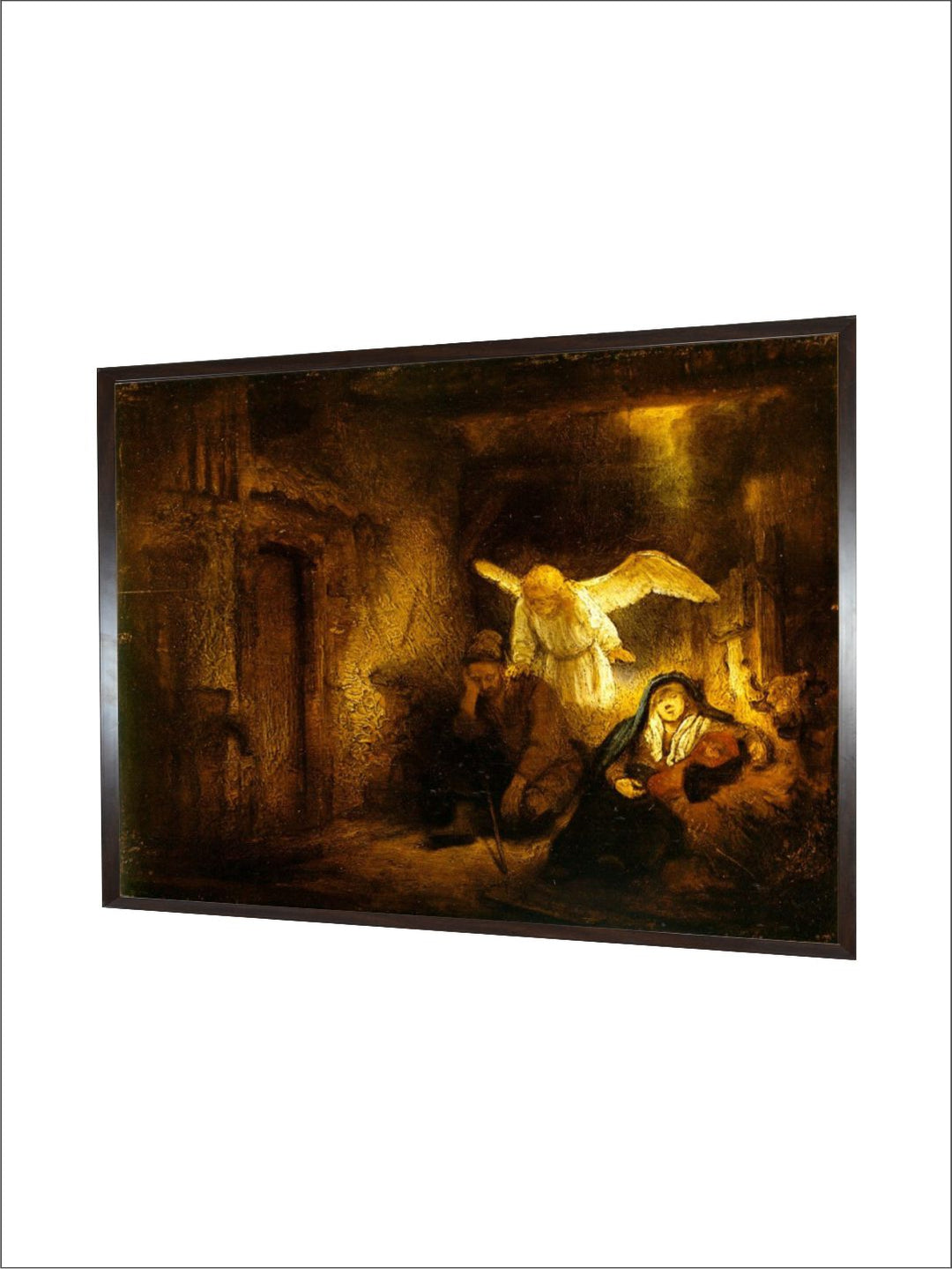 "Black  Yellow The Dream of Joseph Wooden Painting Wall Art''