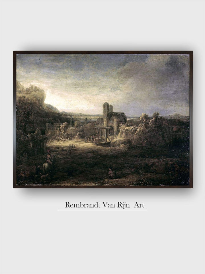 "Beige  Grey Wooden Painting Wall Art''