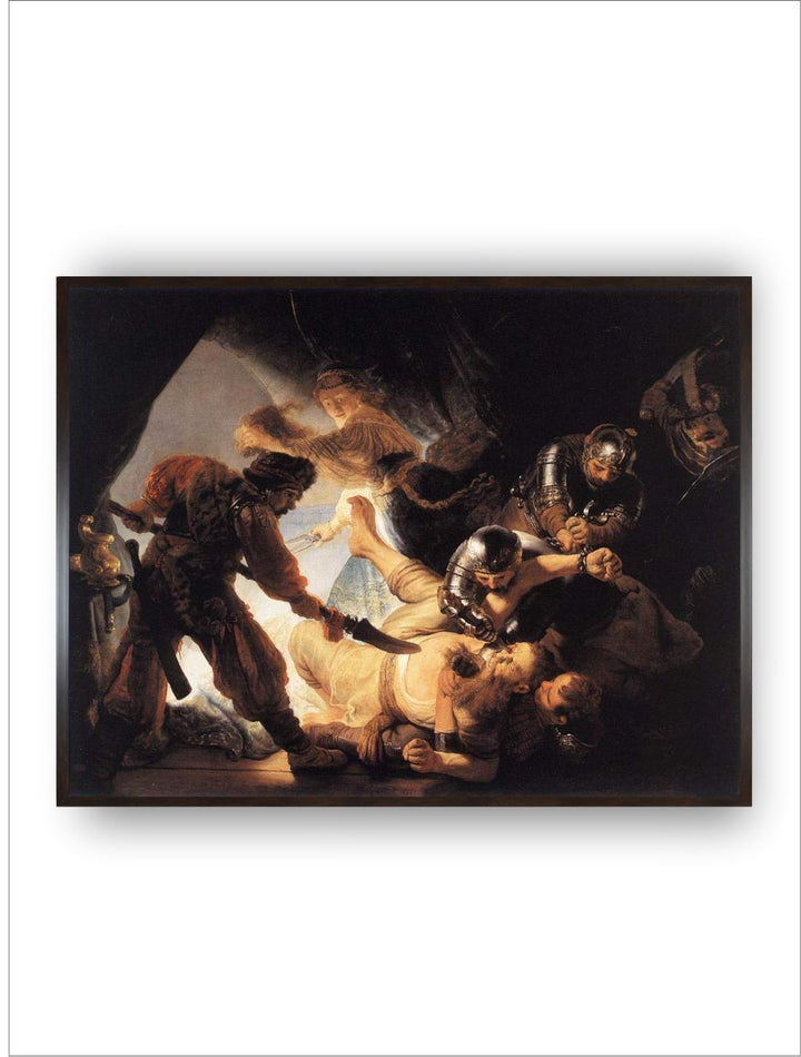 "Brown  Black Wooden Painting Wall Art''
