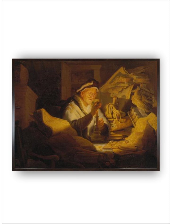 "Brown  Beige Canvas Wooden Painting Wall Art''
