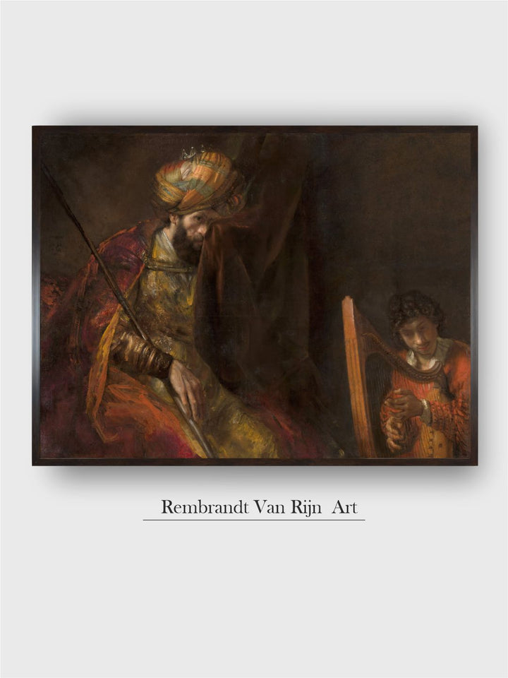"Brown  Red Wooden Painting Wall Art''