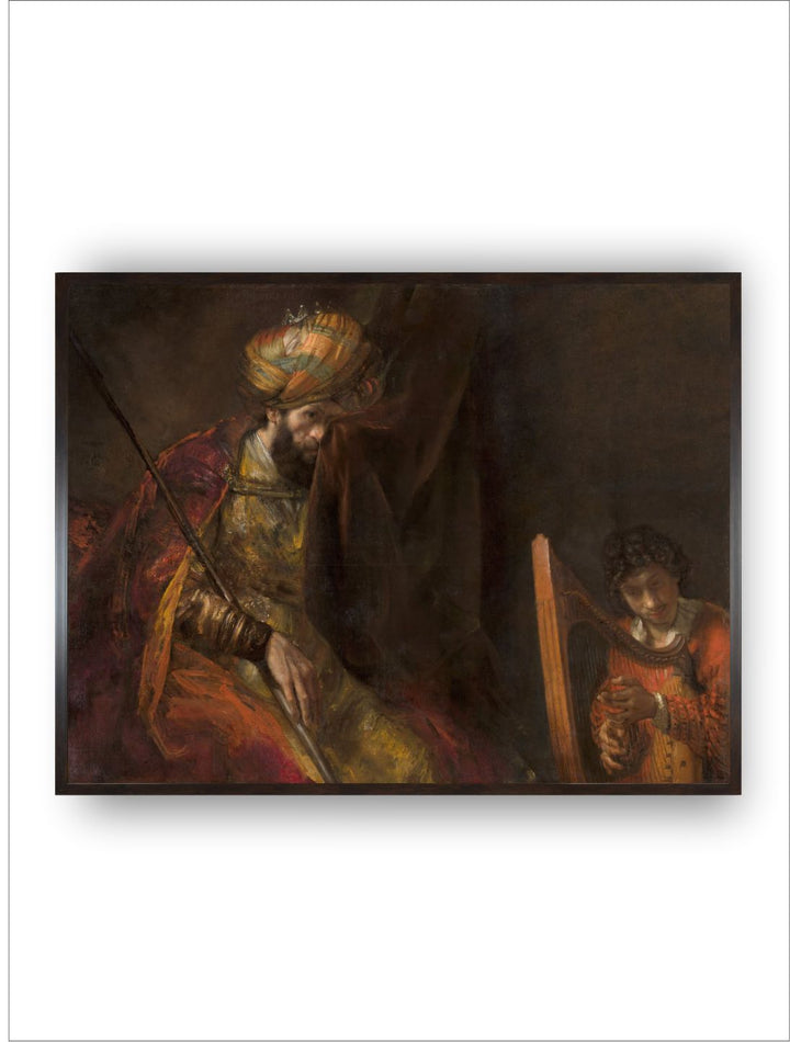 "Brown  Red Wooden Painting Wall Art''