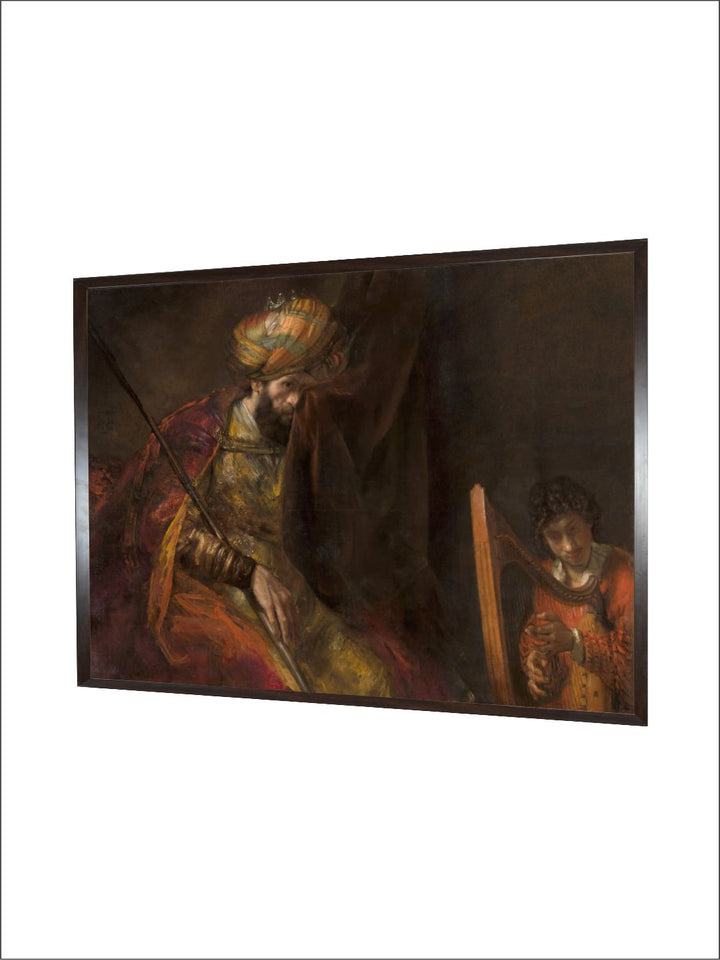 "Brown  Red Wooden Painting Wall Art''