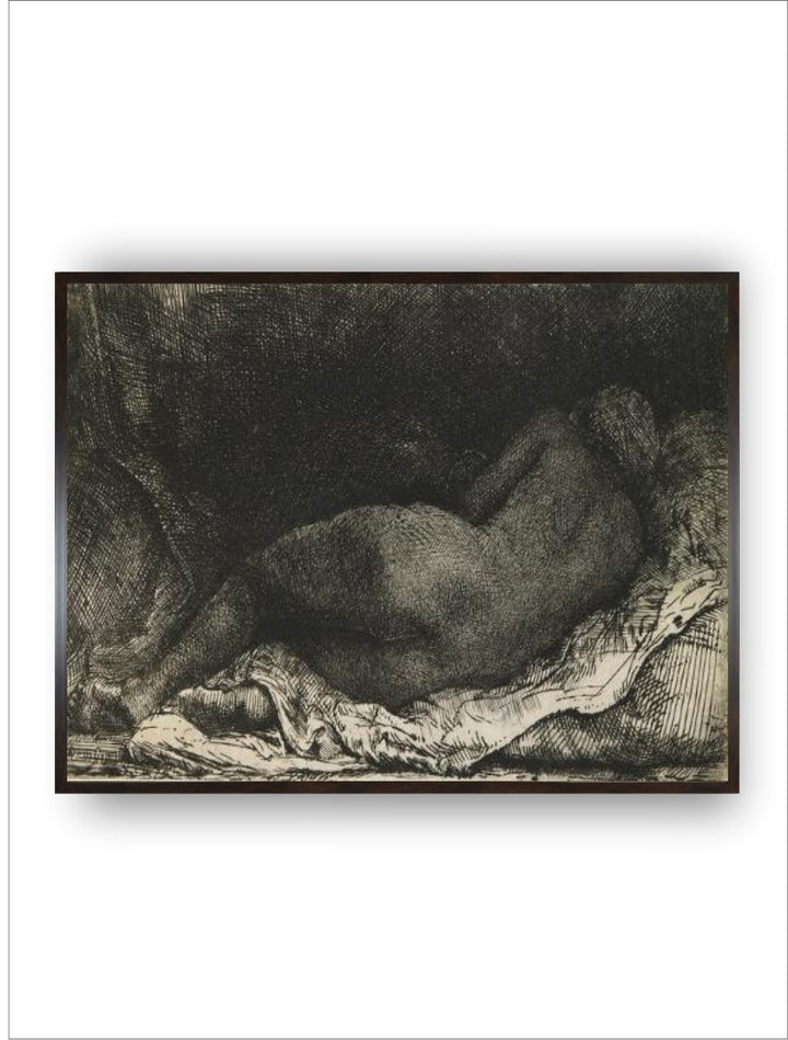 "Beige  Black Wooden Framed Canvas Painting Wall Art''