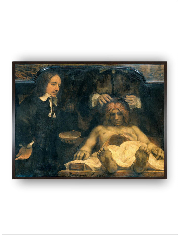 "Rembrandt Van Rijn Wood Painting Wall Art''