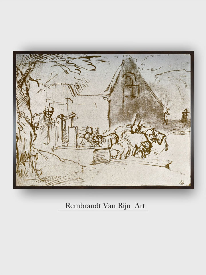 "Black  White Wooden Painting Wall Art''