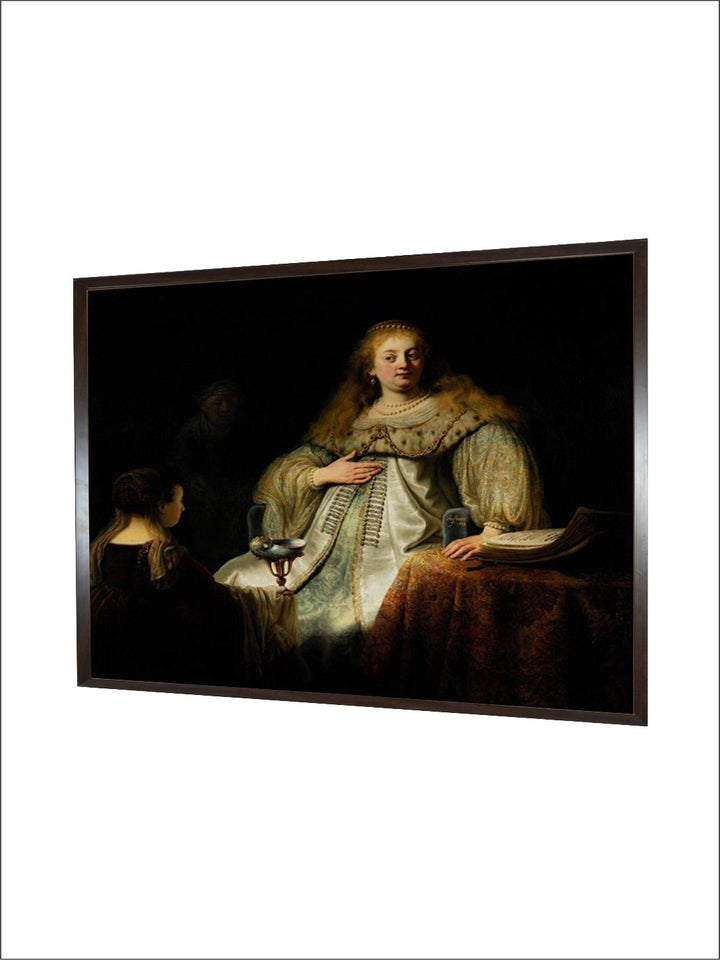 "Black  White Wooden Painting Wall Art''