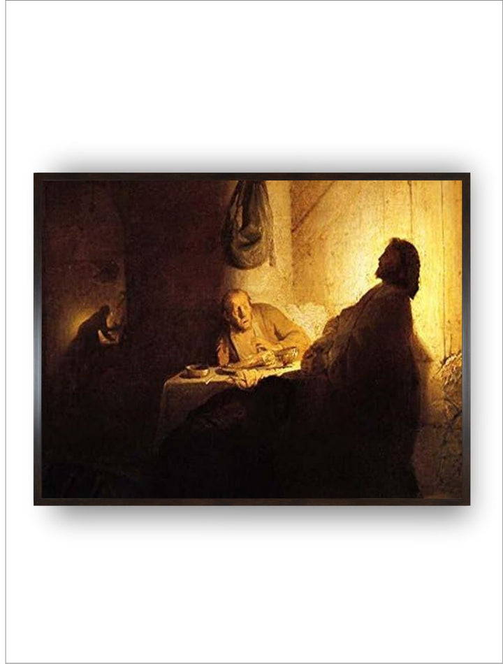 "Beige  Black Claudius Conspiracy Canvas Painting Wall Art''