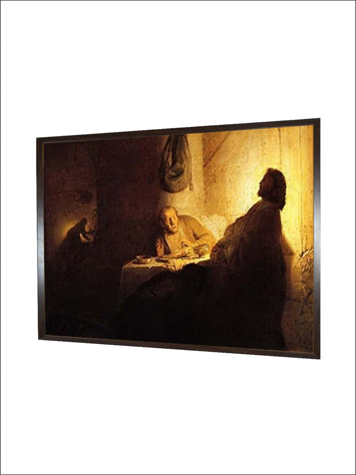 "Beige  Black Claudius Conspiracy Canvas Painting Wall Art''