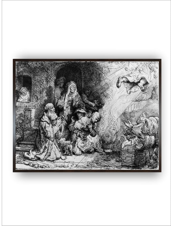"Black Rembrandt Van Wooden Wall Art''