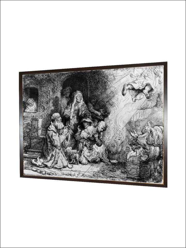 "Black Rembrandt Van Wooden Wall Art''