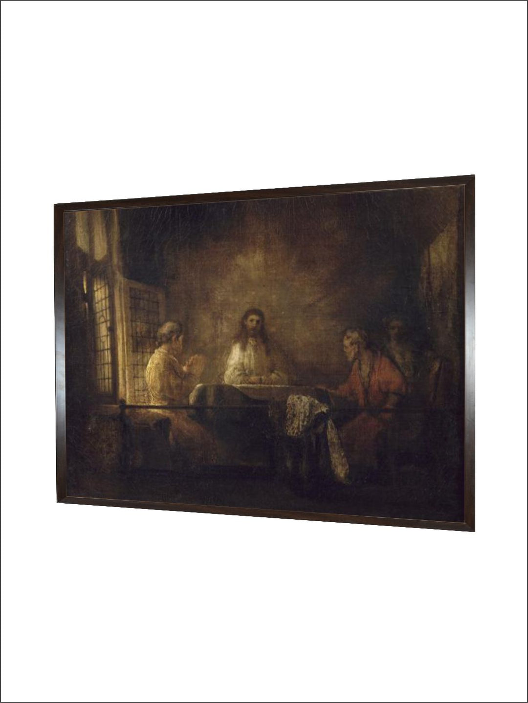"Black Les Plerins dEmmas Wooden Wall Art''