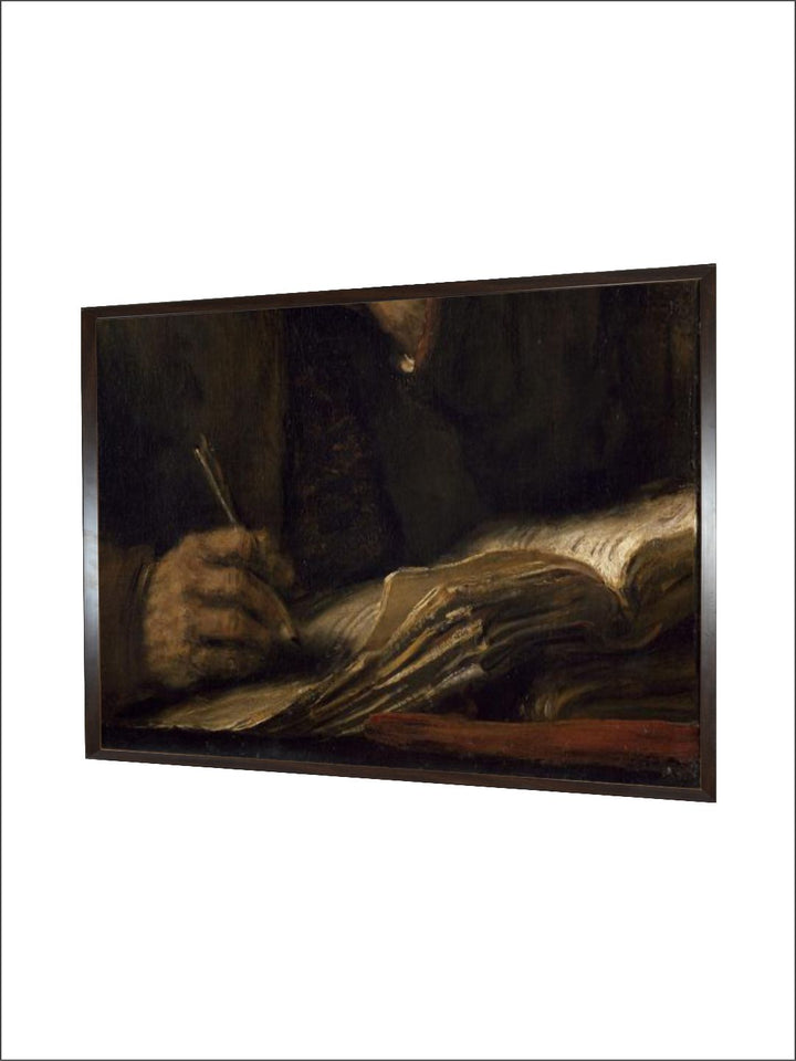 "Brown Wooden Painting Wall Art''
