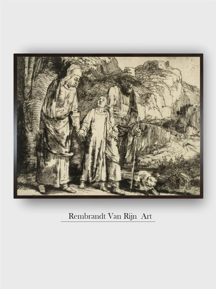"Black Canvas Painting Wooden Religious Wall Art''