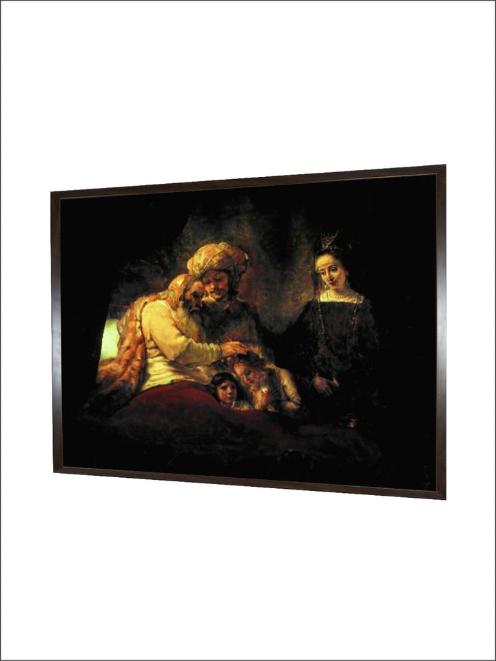 "Black Painting Wooden Wall Art''