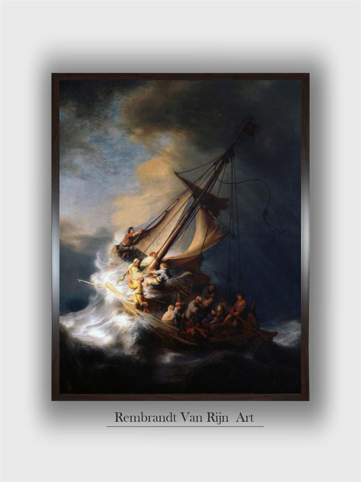 "Beige  White Canvas Wooden Religious Painting Wall Art''