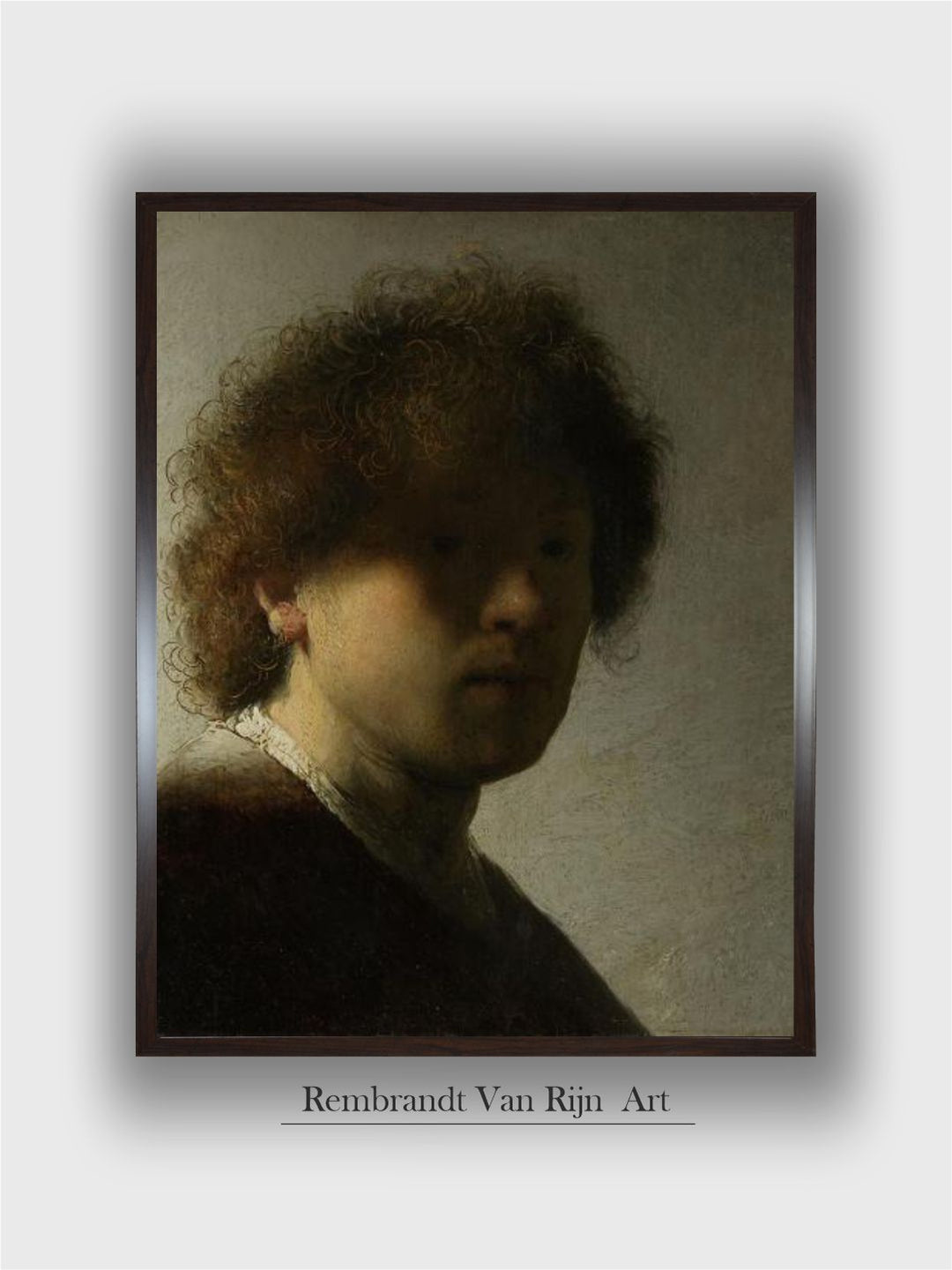 Self Portrait as a Young Man, C.1628 by Rembrandt Van Rijn