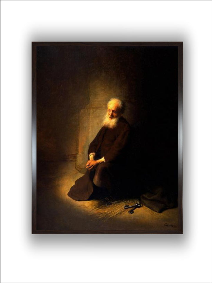 "Brown Wooden Painting Wall Art''