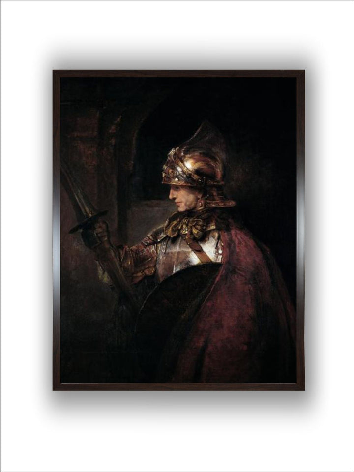 A Man in Armour, 1655 by Rembrandt Van Rijn