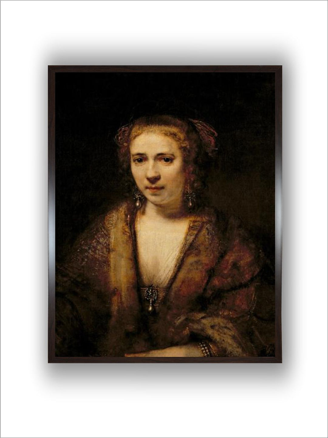 Portrait of Hendrikje Stoffels by Rembrandt Van Rijn