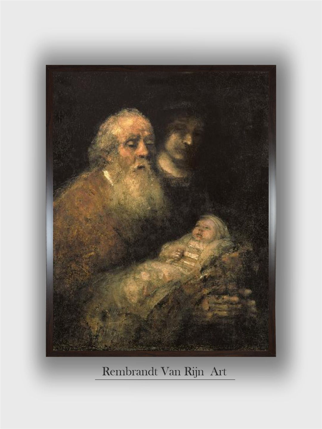 Simeon in the Temple, 1669 by Rembrandt Van Rijn