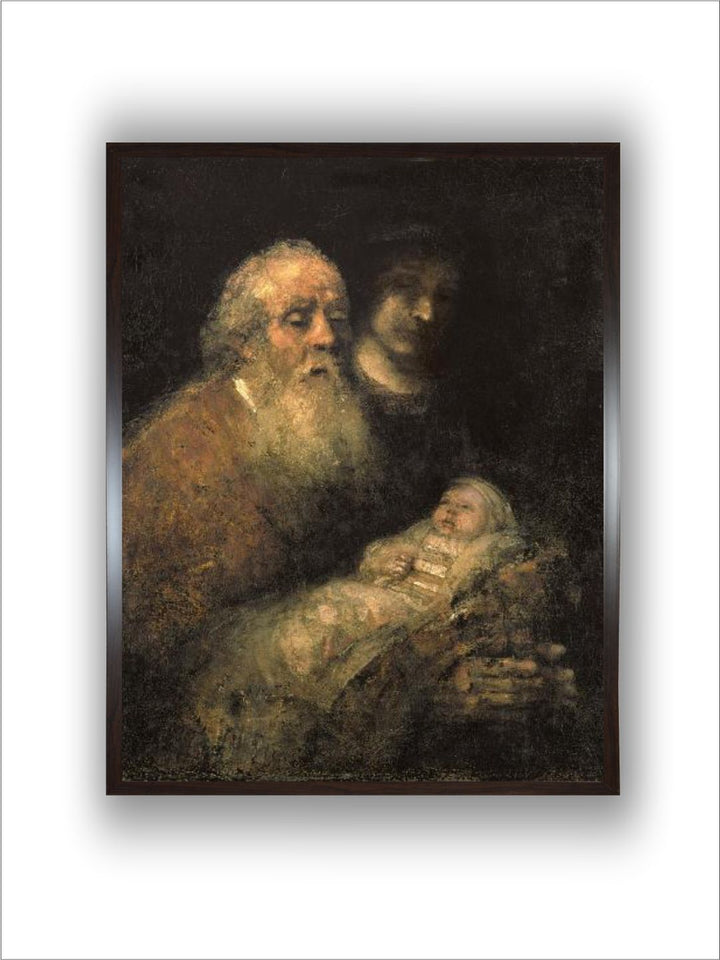 Simeon in the Temple, 1669 by Rembrandt Van Rijn