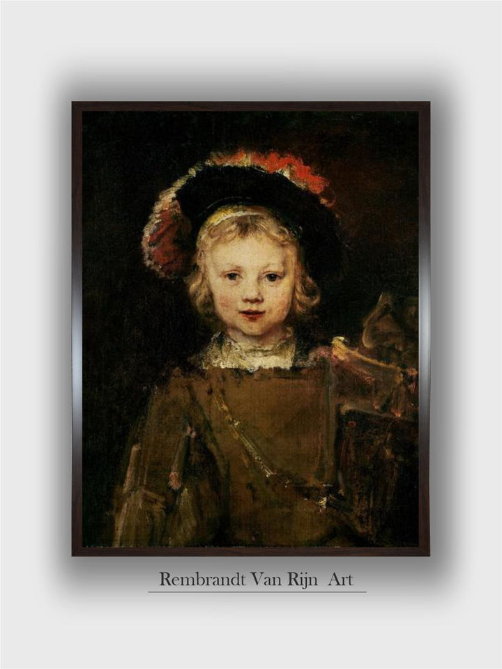 Young Boy in Fancy dress, circa 1660 by Rembrandt Van Rijn