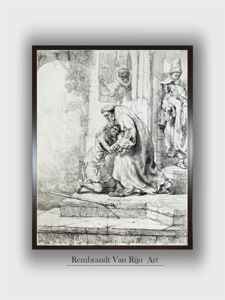 Return of the Prodigal Son by Rembrandt Van Rijn
