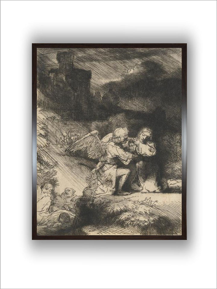 The Agony in the Garden, C.1657 by Rembrandt Van Rijn
