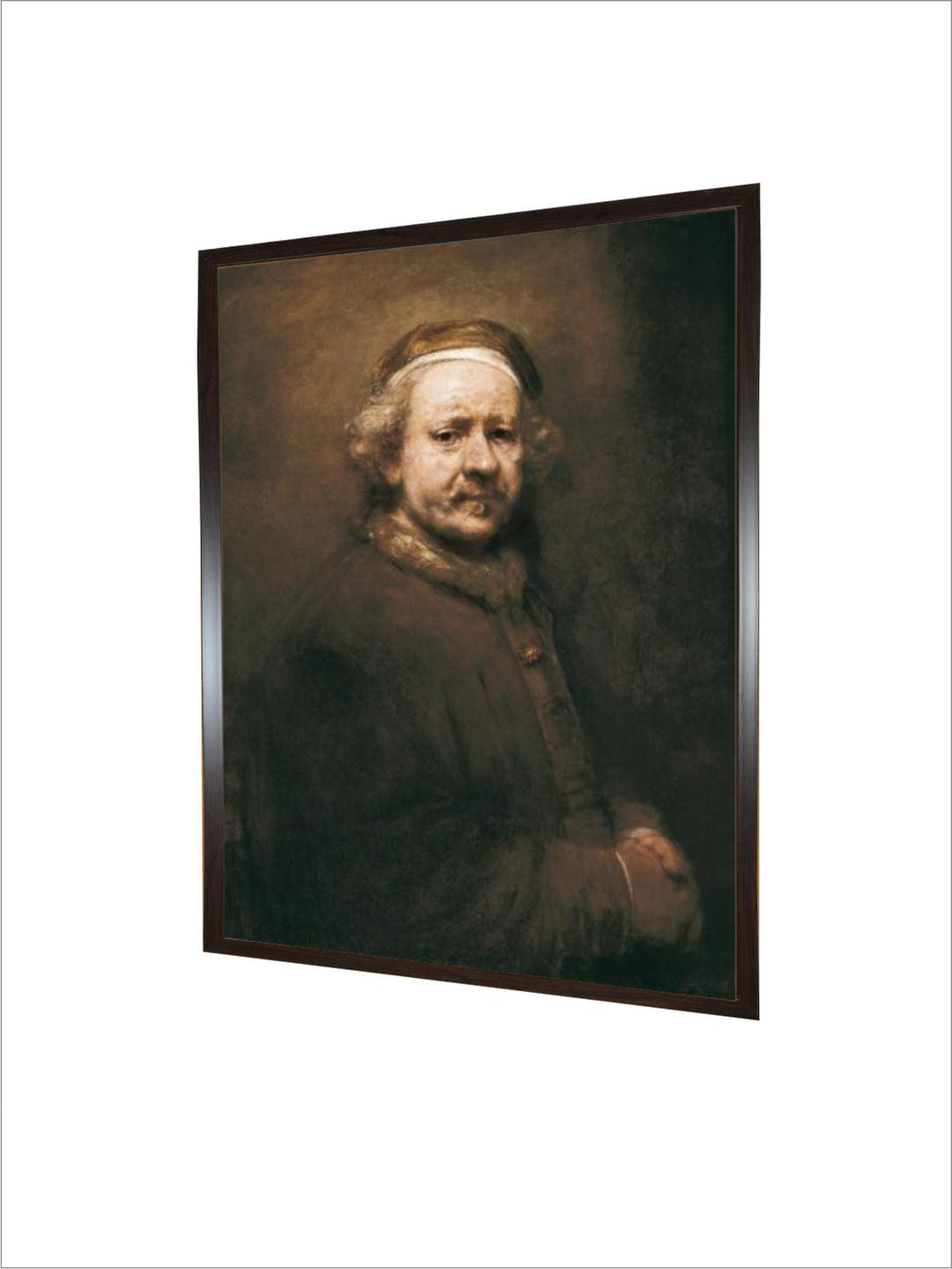 Self-Portrait at the Age of 63 by Rembrandt Van Rijn