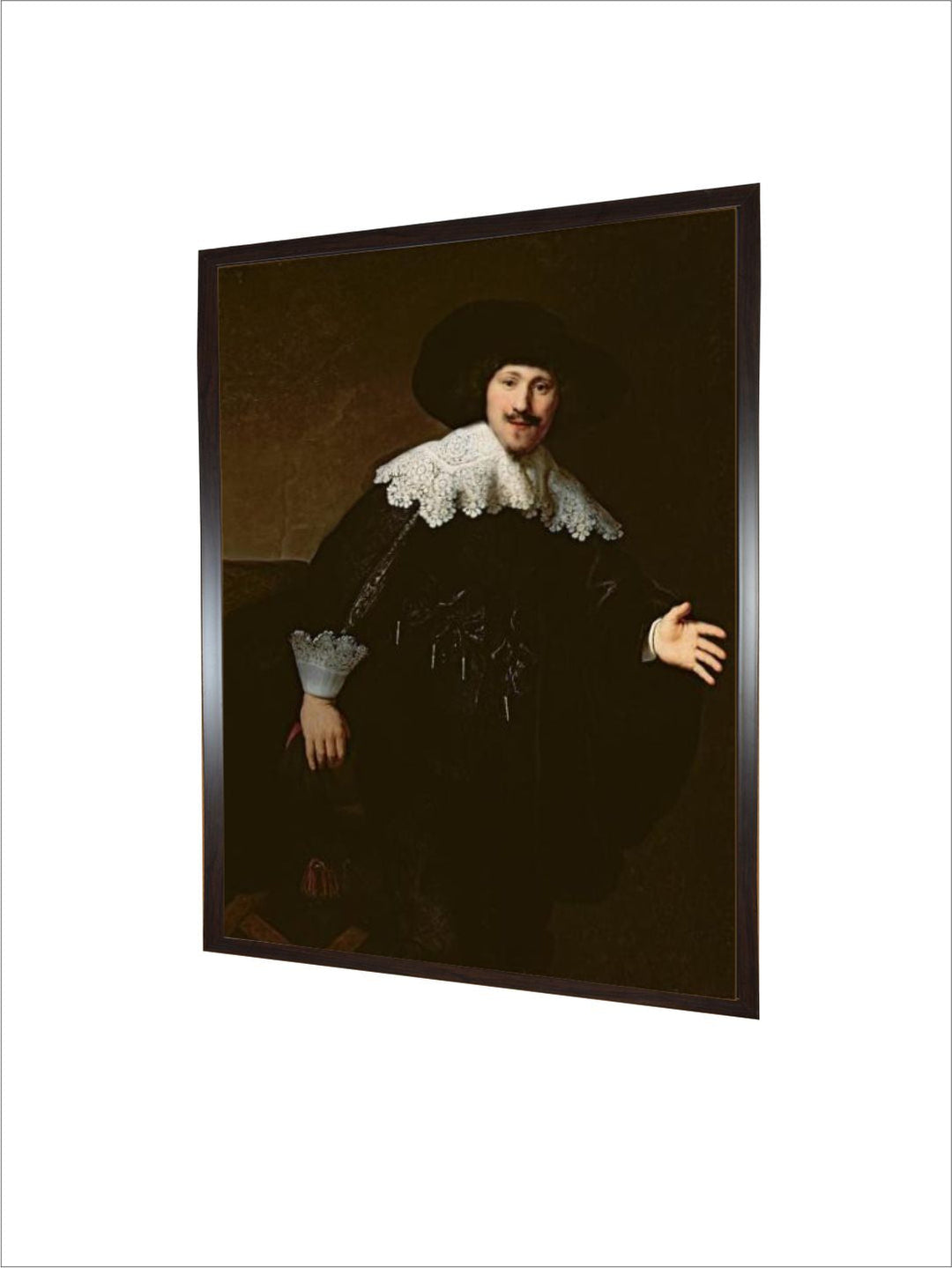 Portrait of a Seated Man Rising from His Chair, 1633 by Rembrandt Van Rijn