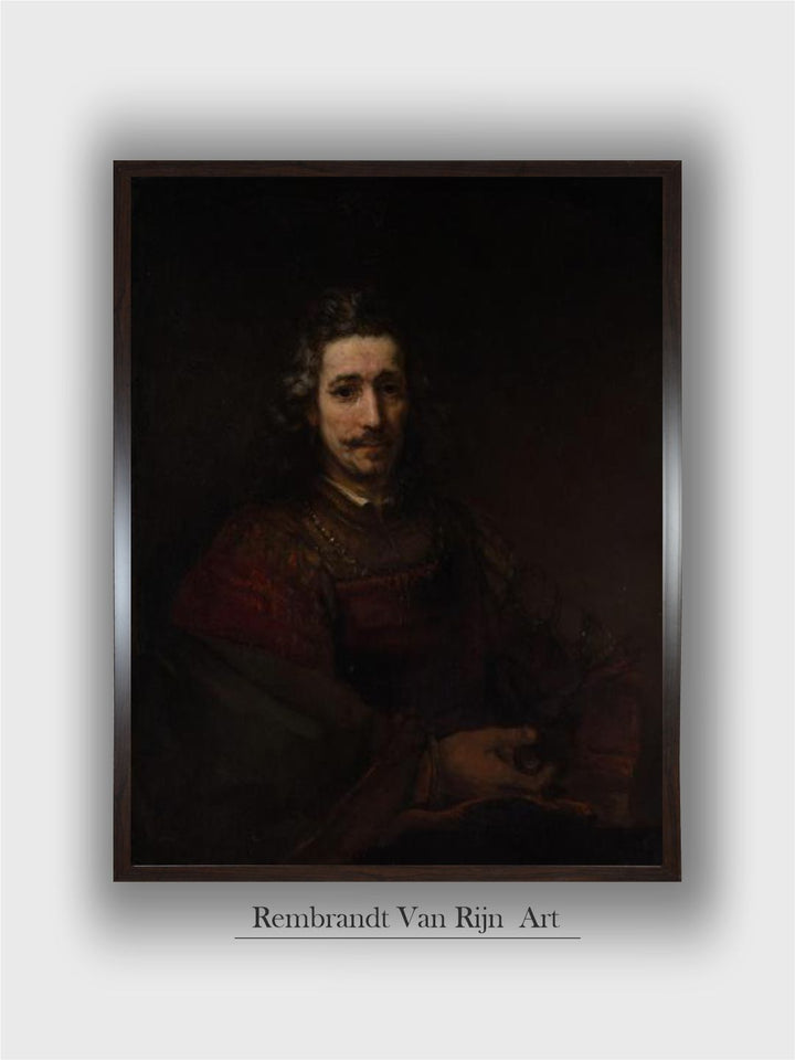 "Brown Wooden Painting Wall Art''