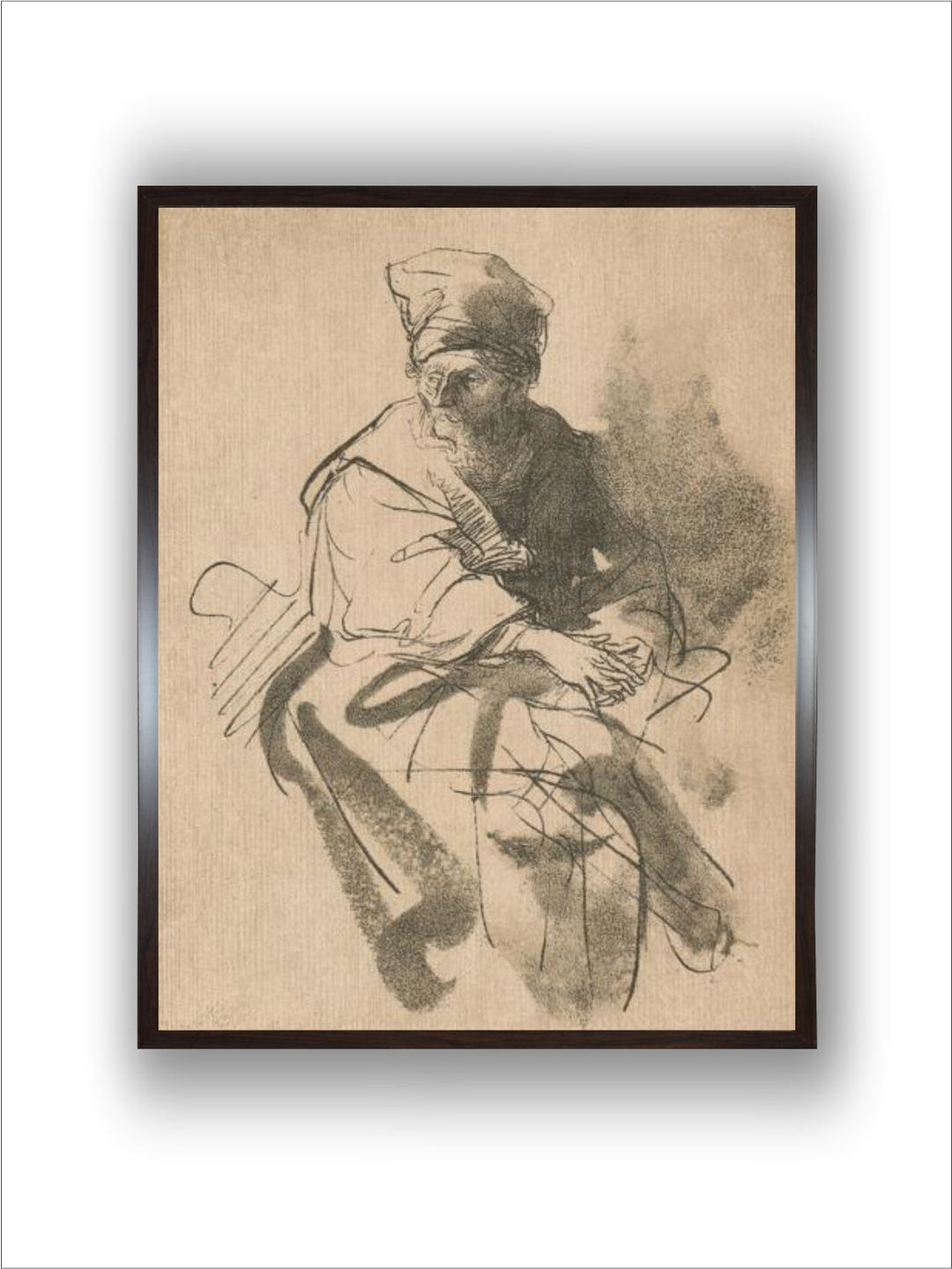 "Off White  Grey  Wooden Painting Wall Art''