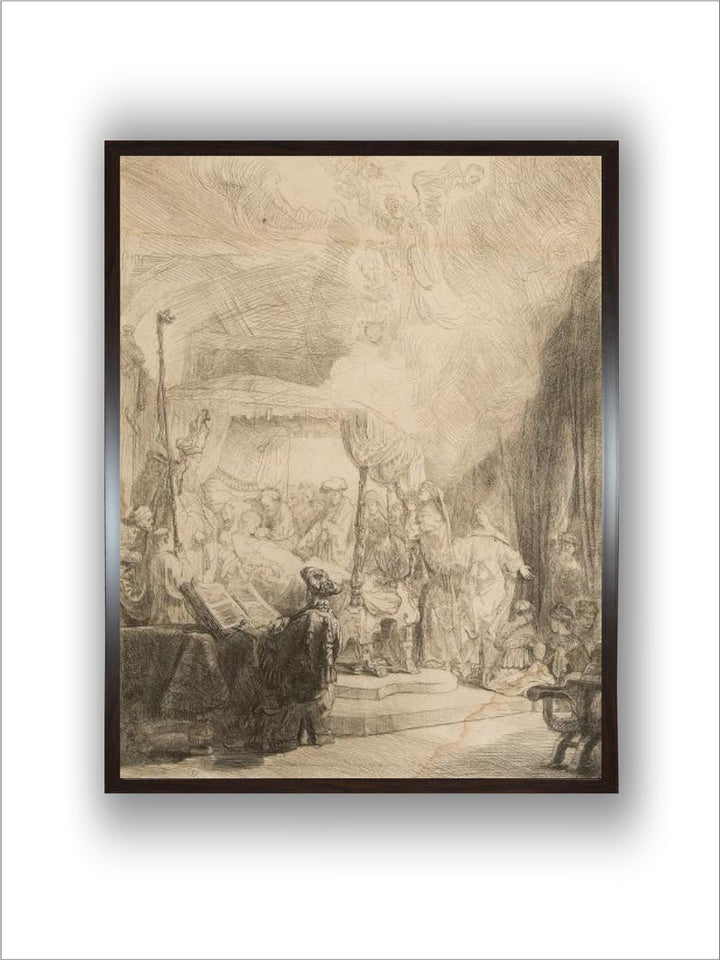 The death of the Virgin by Rembrandt Van Rijn