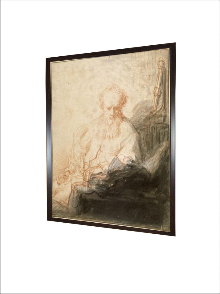 L'Apôtre saint Paul méditant by Rembrandt Van Rijn